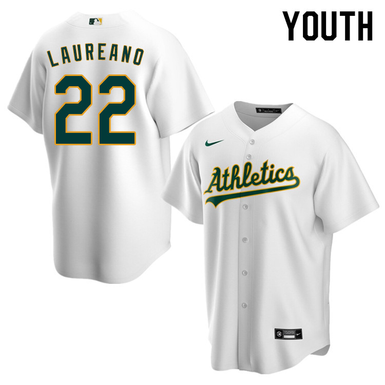 Nike Youth #22 Ramon Laureano Oakland Athletics Baseball Jerseys Sale-White
